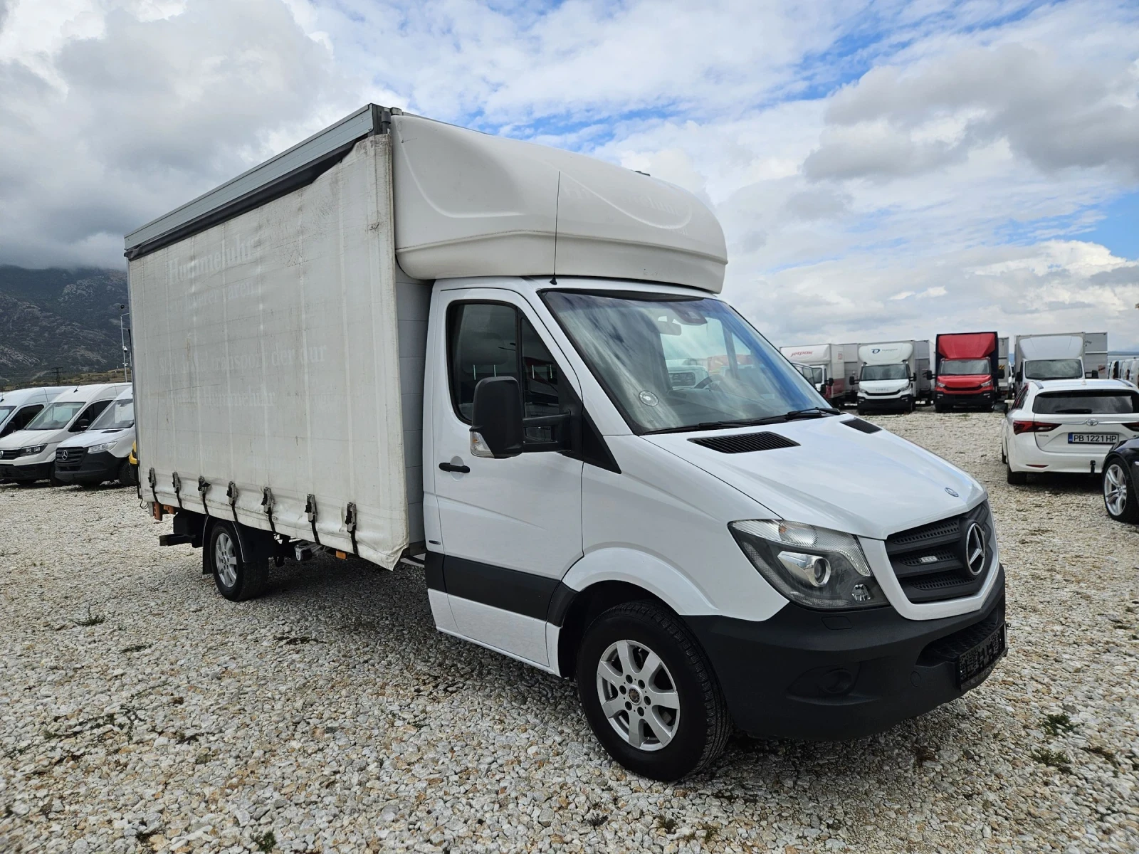 Mercedes-Benz Sprinter 316 Щора, Падащ борд, Нави, Автомат - изображение 7