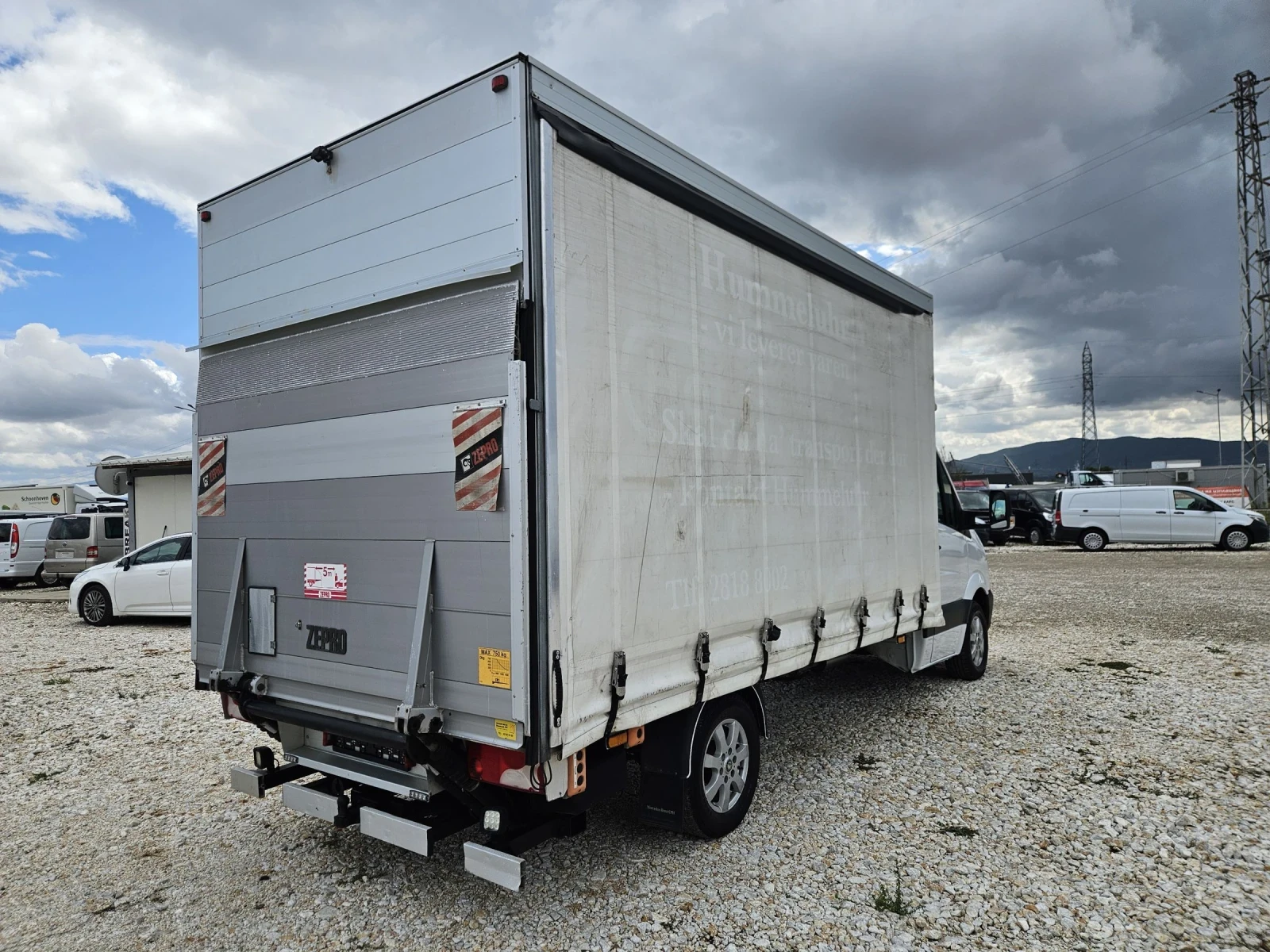 Mercedes-Benz Sprinter 316 Щора, Падащ борд, Нави, Автомат - изображение 5