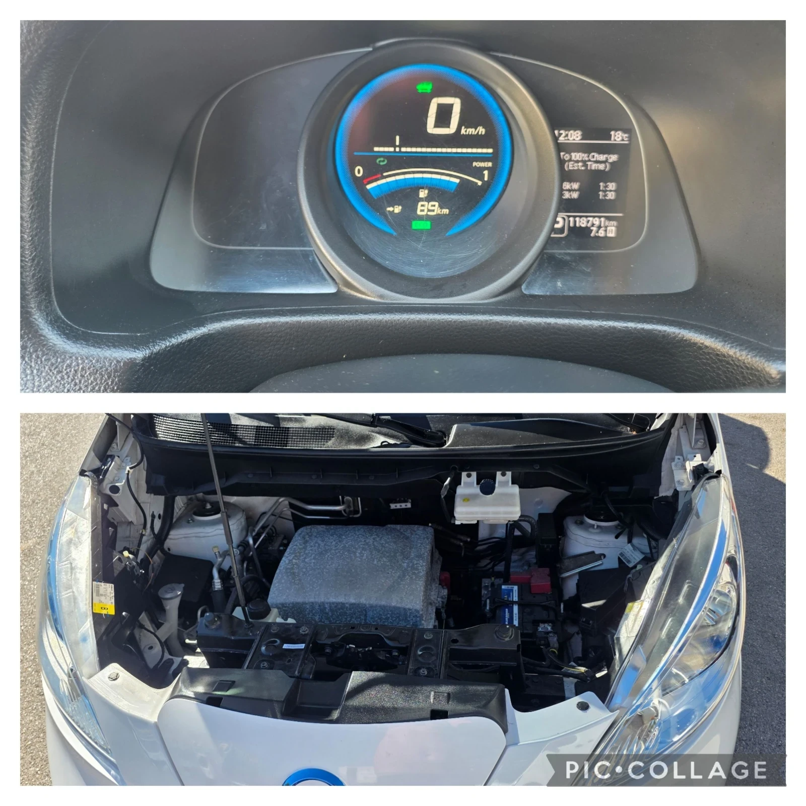 Nissan NV200 Zero emissions, navi, камера, keyless , снимка 15 - Бусове и автобуси - 56340716