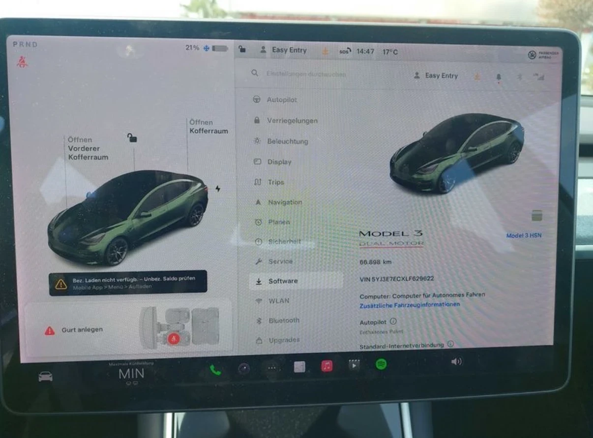 Tesla Model 3 Performance 66000km ЛИЗИНГ  - изображение 6
