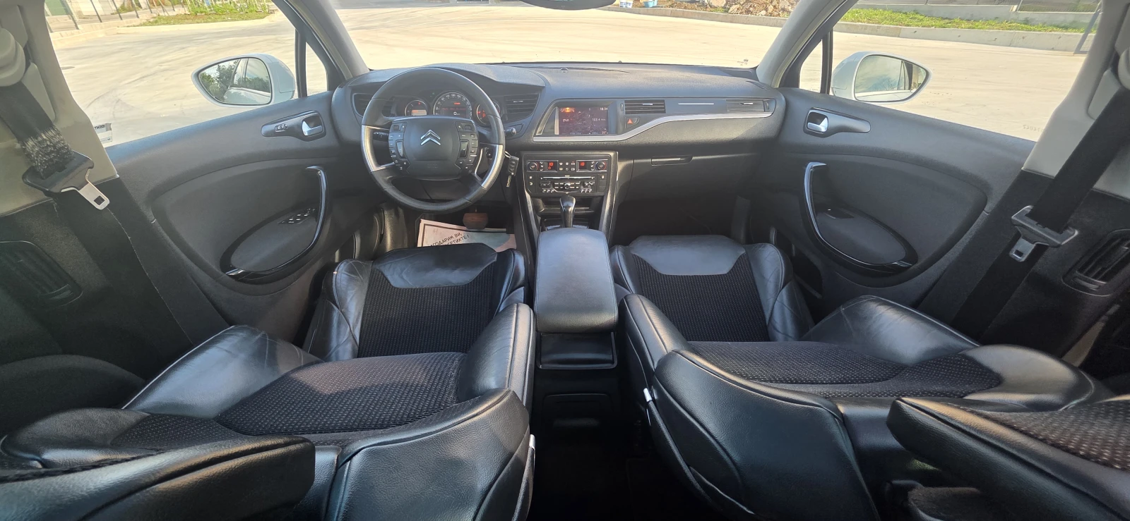 Citroen C5 2.0HDI $Панорама$Автомат$Кожа$Ксенон$, снимка 11 - Автомобили и джипове - 54947685