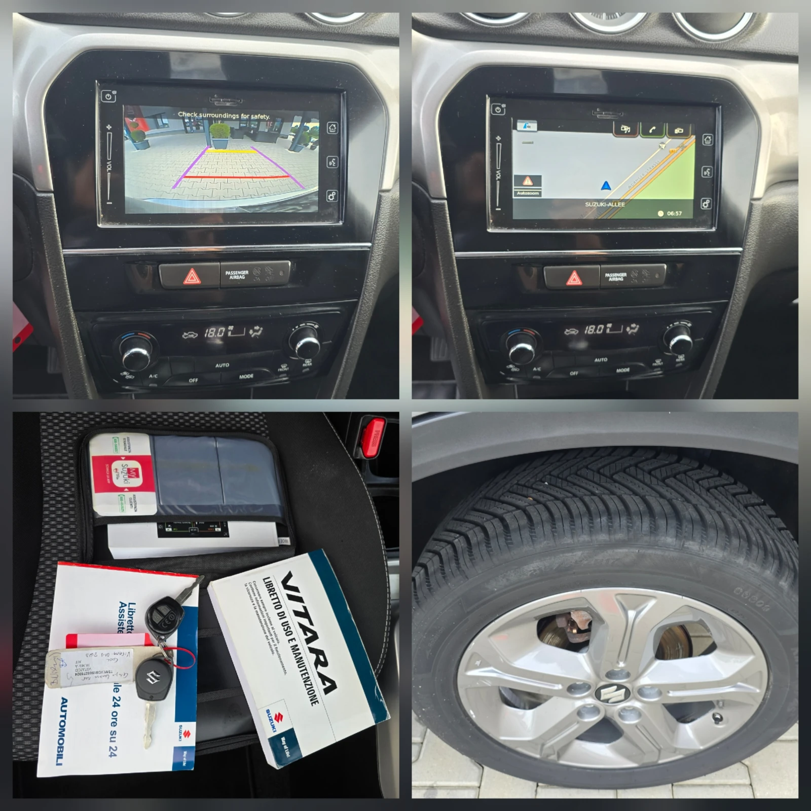 Suzuki Vitara 1.6D, 120к.с., Камера, Нави, Евро 6!, снимка 15 - Автомобили и джипове - 54889978