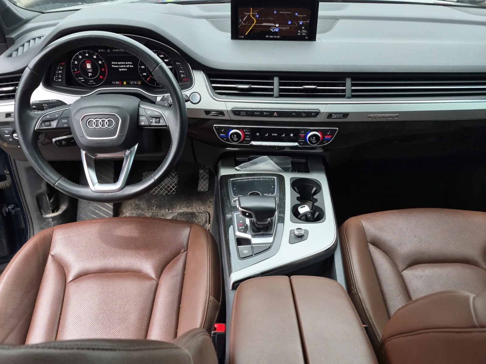 Audi Q7 * ДИСТРОНИК * ОБДУХВАНЕ * 360 * АВТОКРЕДИТ * , снимка 8 - Автомобили и джипове - 55081220
