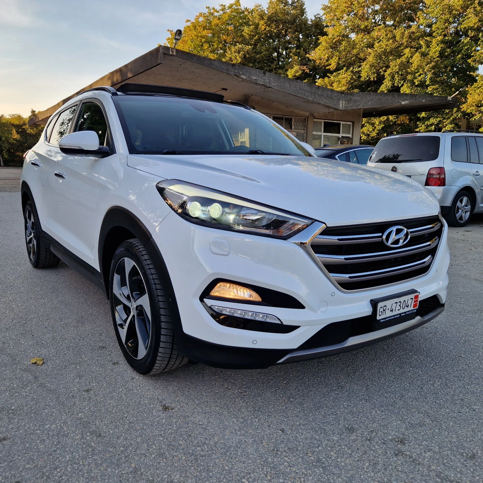 Hyundai Tucson 2.0CRDi4X4 VERTEX/ОБДУХВАНЕ/ПАНО/КЕЙЛЕС/ШВЕЙЦАРИЯ 