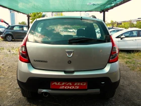 Обява за продажба на Dacia Sandero STEPWAY* 1.6-128000km* KATO НОВА* EURO5A ~7 500 лв. - изображение 4