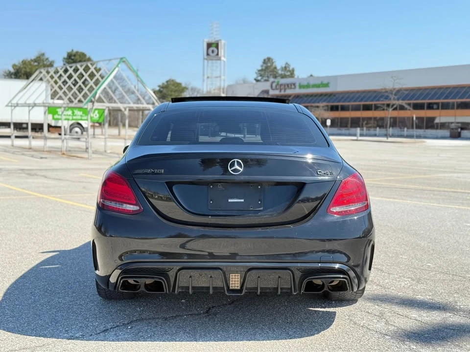 Mercedes-Benz C 450 AMG * BURMEISTER* C 43 BADGE* AFTER MARKET REAR DIFFUS, снимка 6 - Автомобили и джипове - 54170368