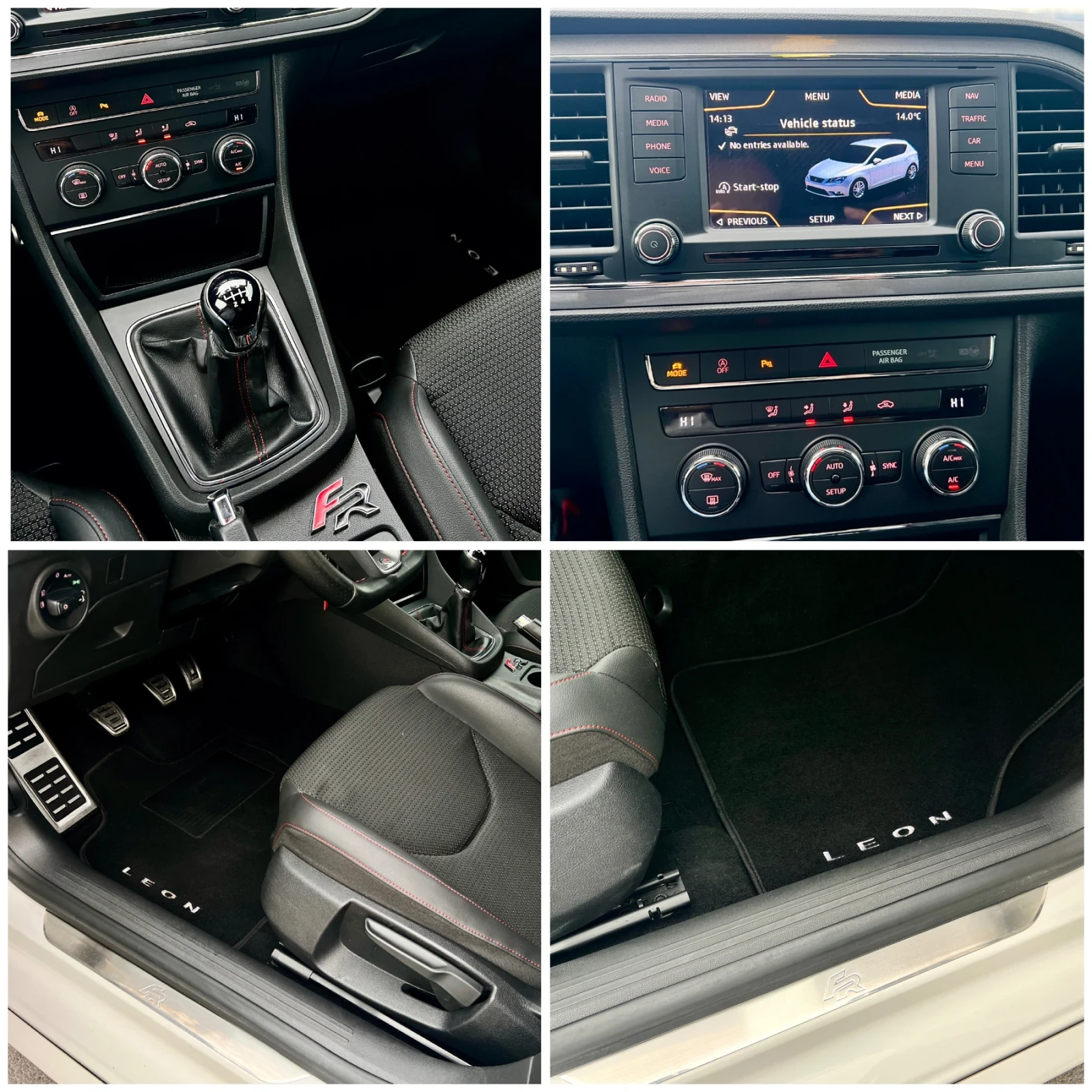 Seat Leon FR, панорама, LED, едишън, снимка 13 - Автомобили и джипове - 56748125