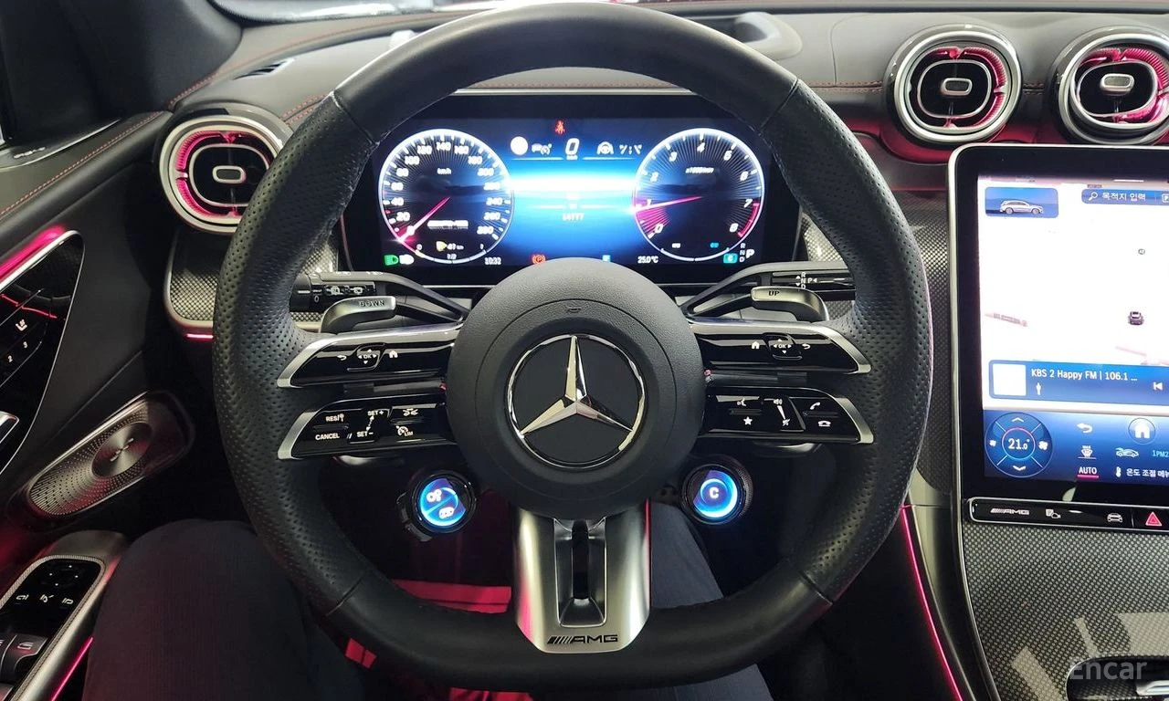 Mercedes-Benz GLC 43 AMG 4MATIC* DISTRONIC* BURMESTER* 360 CAM* HEAD-UP* , снимка 8 - Автомобили и джипове - 55224627