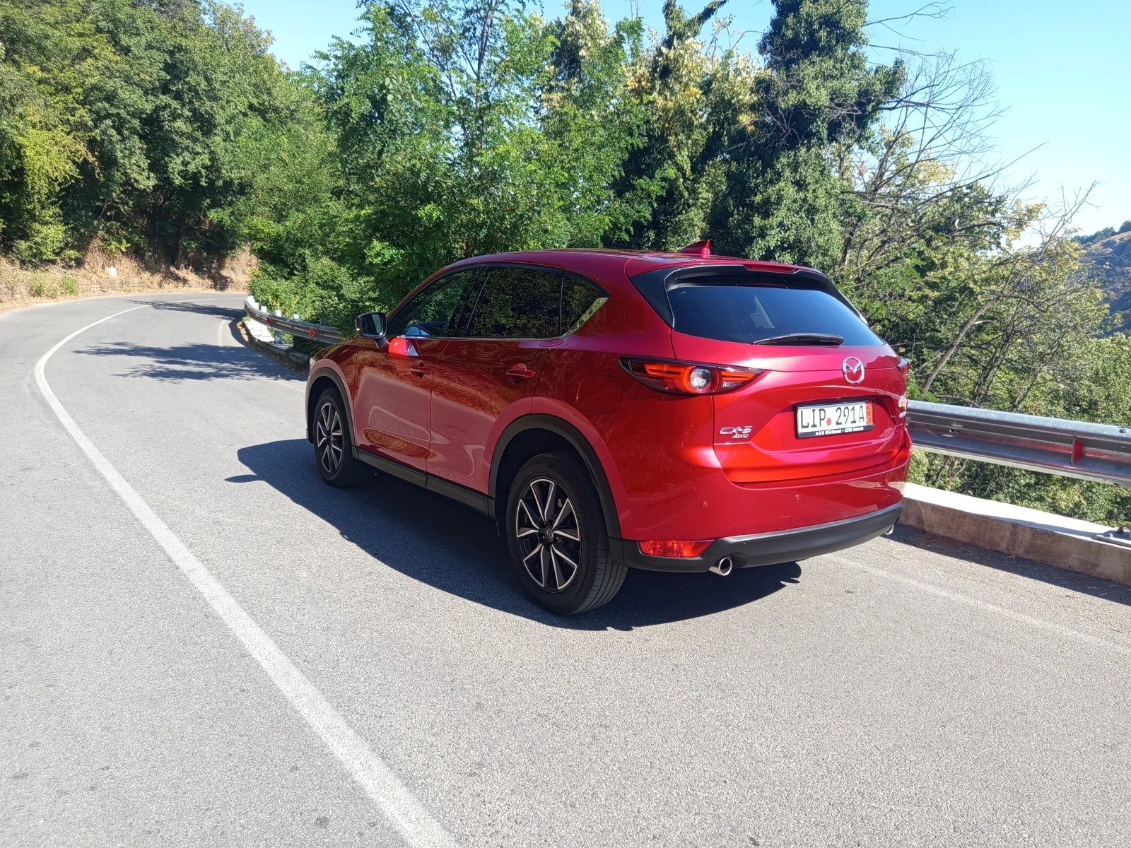 Mazda CX-5 2.5 4x4 360 камера Germany TUV 2027, снимка 4 - Автомобили и джипове - 55735888