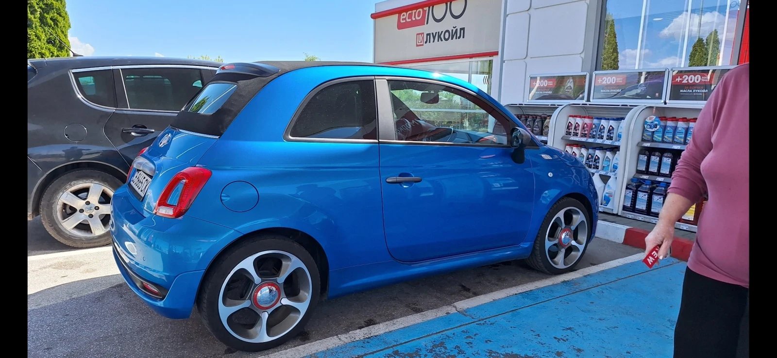 Fiat 500  Azzurro Italy S Turbo