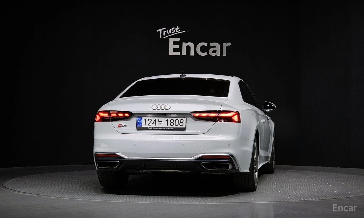 Audi A5 45TFSI* MATRIX* S* LINE* ОБДУХВАНЕ* ХЕДЪП* LANE* A, снимка 4 - Автомобили и джипове - 55623753