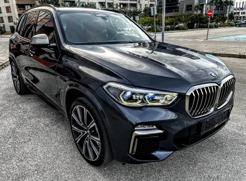 BMW X5 M50d/LASER/ПАНОРАМА/ДИСТРОНИК/МАСАЖ/ВАКУМ, снимка 1 - Автомобили и джипове - 46402466