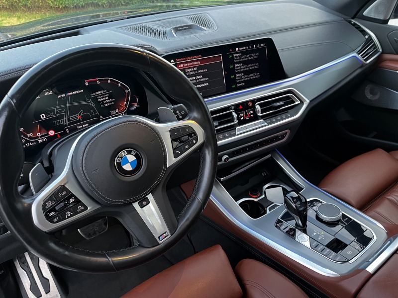 BMW X5 M50d/LASER/ПАНОРАМА/ДИСТРОНИК/МАСАЖ/ВАКУМ, снимка 10 - Автомобили и джипове - 46402466