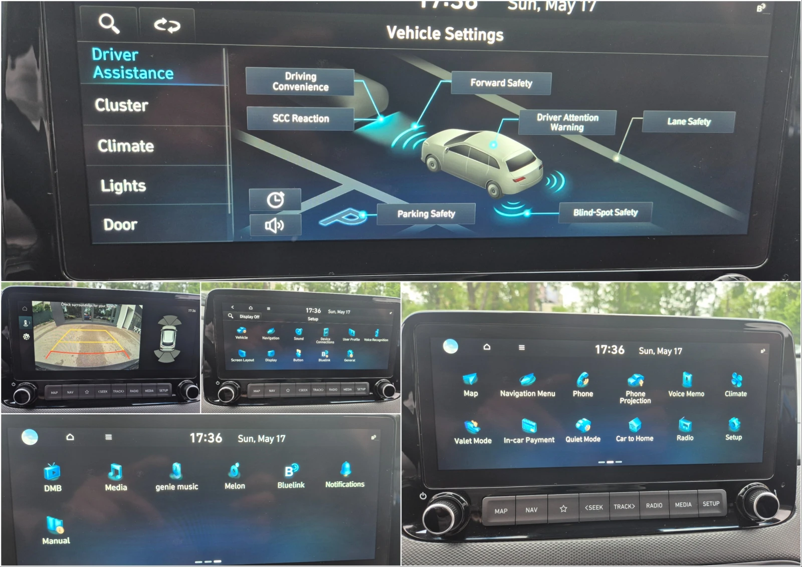 Hyundai Kona 1.6 Turbo - Наличен в БГ, снимка 15 - Автомобили и джипове - 54589918