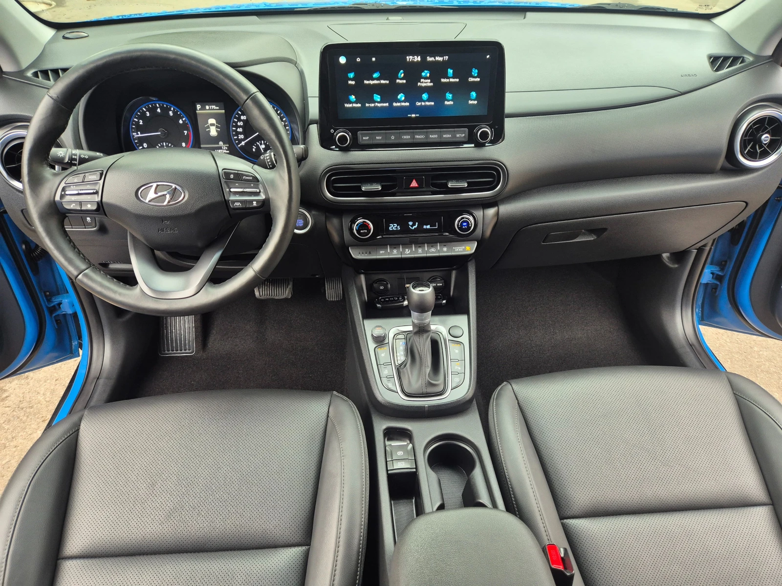 Hyundai Kona 1.6 Turbo - Наличен в БГ, снимка 10 - Автомобили и джипове - 54589918