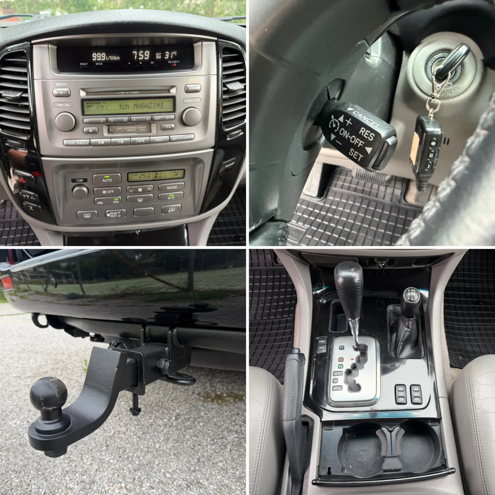 Toyota Land cruiser FACE* 4.7* ГАЗ* ТОП!, снимка 14 - Автомобили и джипове - 55365950