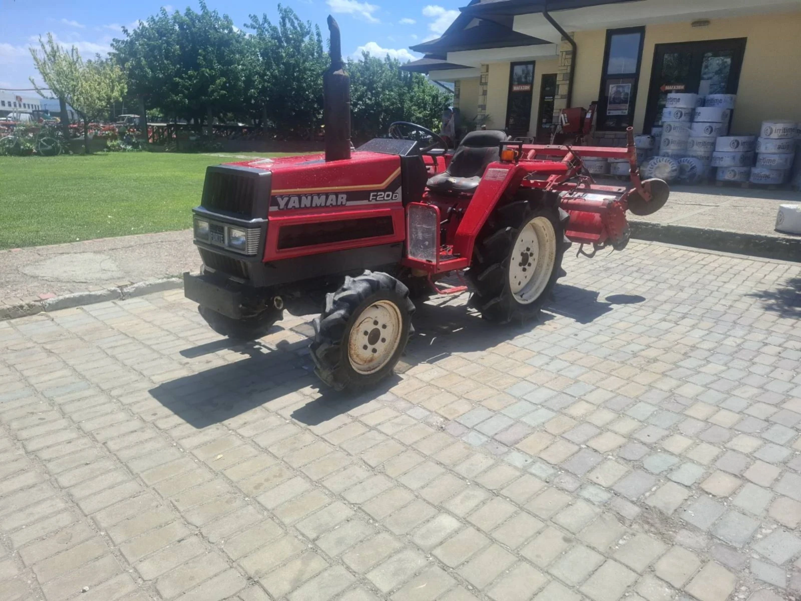 Трактор Yanmar F 20, снимка 2 - Селскостопанска техника - 55233715