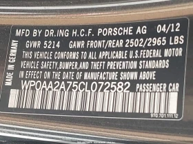 Porsche Panamera 3.6L V-6 DI, DOHC, VVT, 300HP All Wheel Drive - 12100 € / 23665.54 лв. - 11470099 9