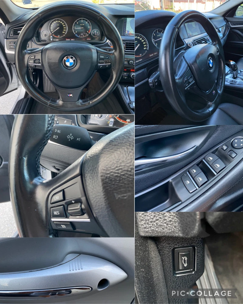 BMW 520 184кс ПАНОРАМА, KEYLESS-GO, НАПЪЛНО ОБСЛУЖЕНА, снимка 12 - Автомобили и джипове - 46477174