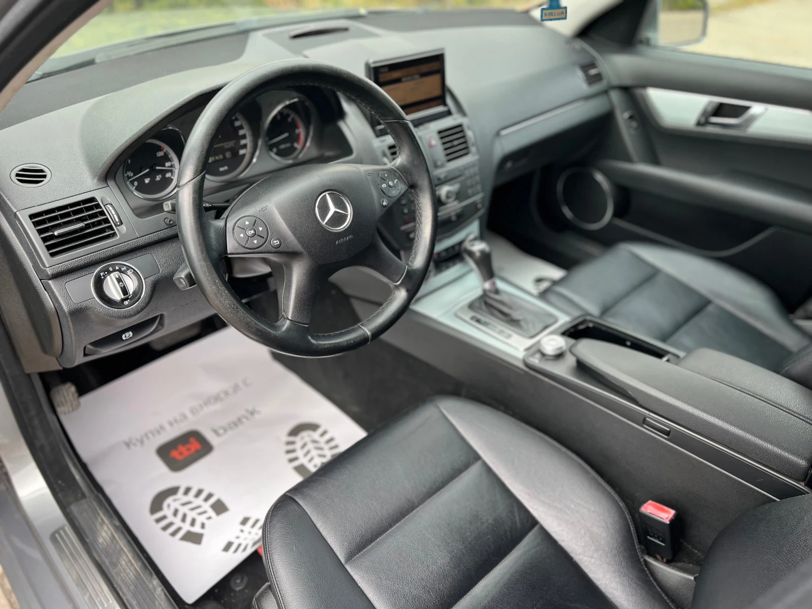 Mercedes-Benz C 220 CDI-нави-Автомат-Лизинг през Уникредит по290лв  - изображение 9