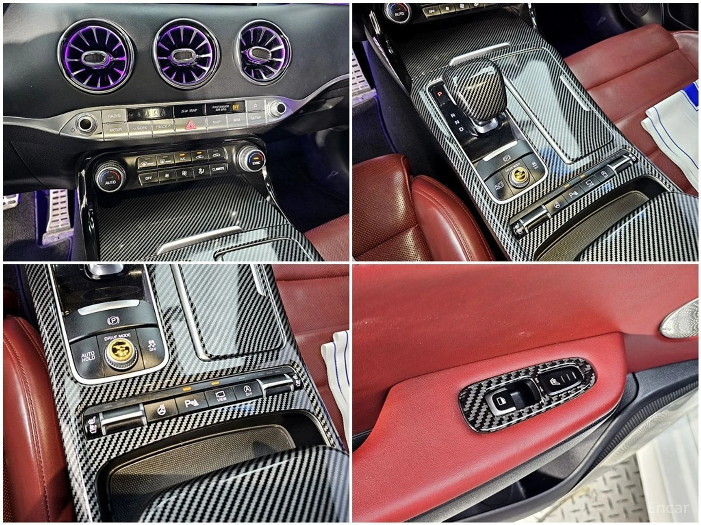 Kia Stinger * 3.3 TURBO* AWD* KEYLESS* Camera* ПОДГРЕВ* , снимка 15 - Автомобили и джипове - 55656675