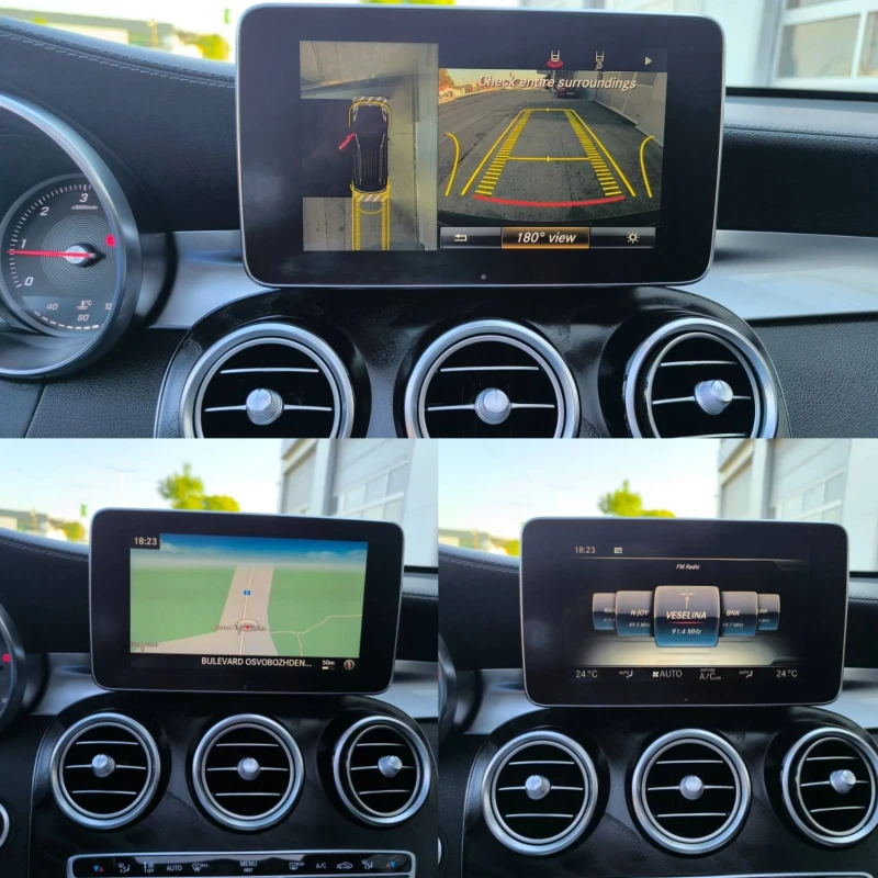 Mercedes-Benz GLC 350 D AMG/9G-TRONIC/ТОП, снимка 14 - Автомобили и джипове - 51344442