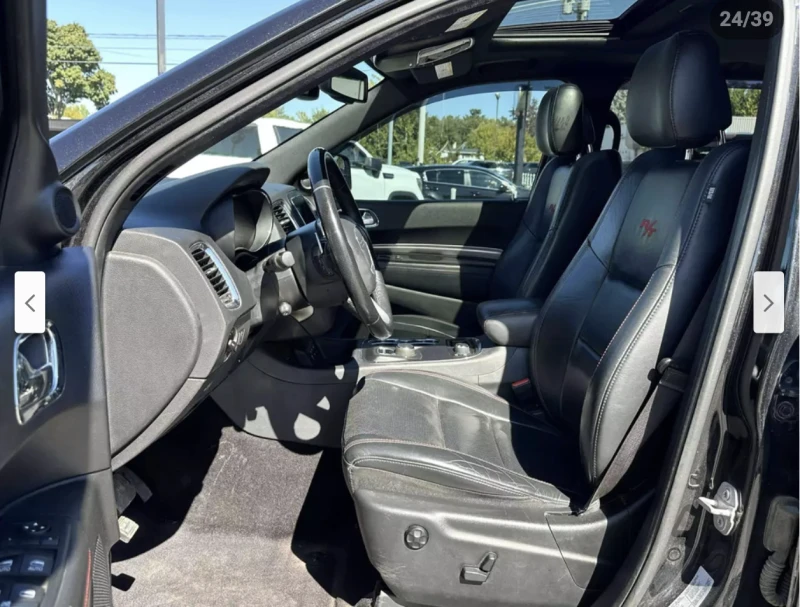 Dodge Durango R/T* 5.7* V8* 8ZF* ПОДГРЕВ* КАМЕРА* КЕЙЛЕС* LANE* , снимка 13 - Автомобили и джипове - 52613783