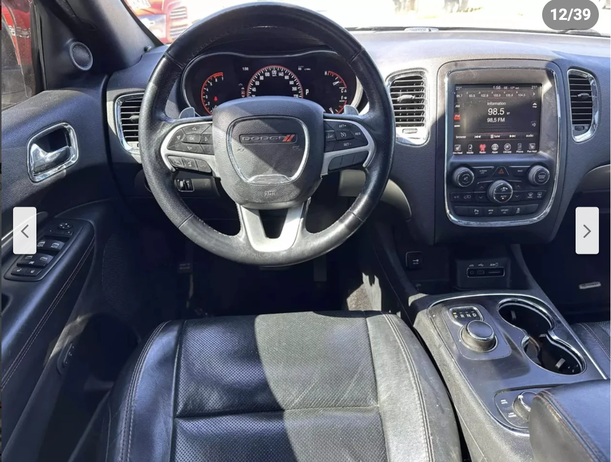 Dodge Durango R/T* 5.7* V8* 8ZF* ПОДГРЕВ* КАМЕРА* КЕЙЛЕС* LANE*  - изображение 8