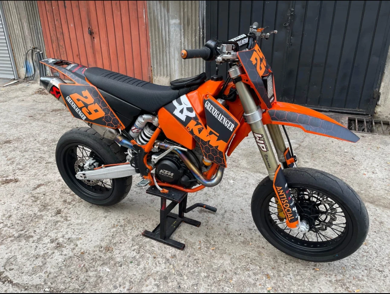 Ktm Supermoto EXC 525 за A2  - изображение 7
