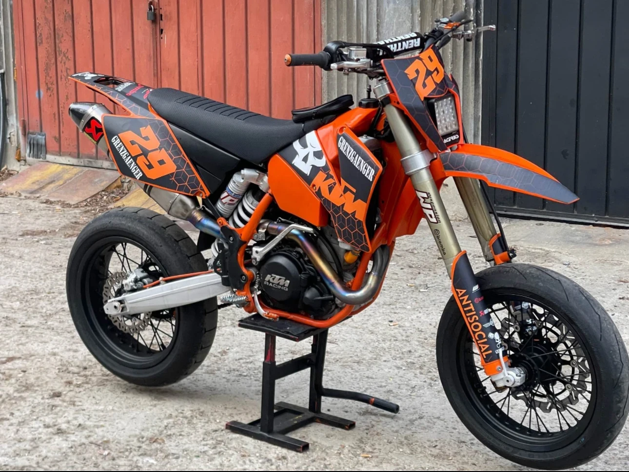 Ktm Supermoto EXC 525 за A2  - изображение 5