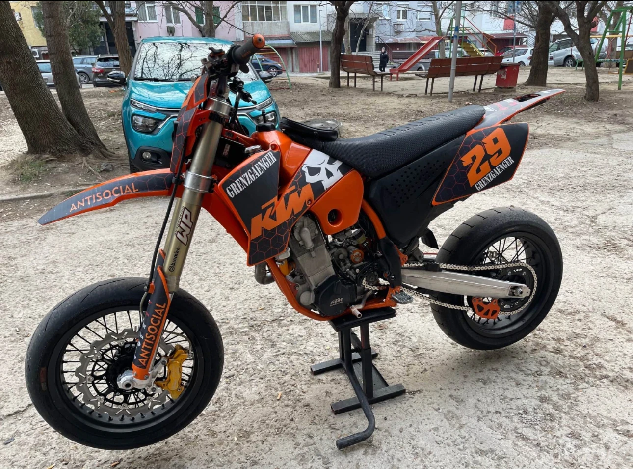 Ktm Supermoto EXC 525 за A2  - изображение 8