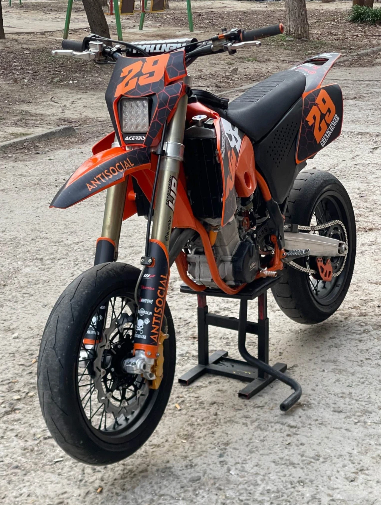 Ktm Supermoto EXC 525 за A2  - изображение 6