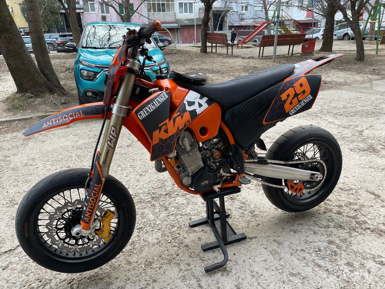 Ktm Supermoto EXC 525 за A2  - изображение 3