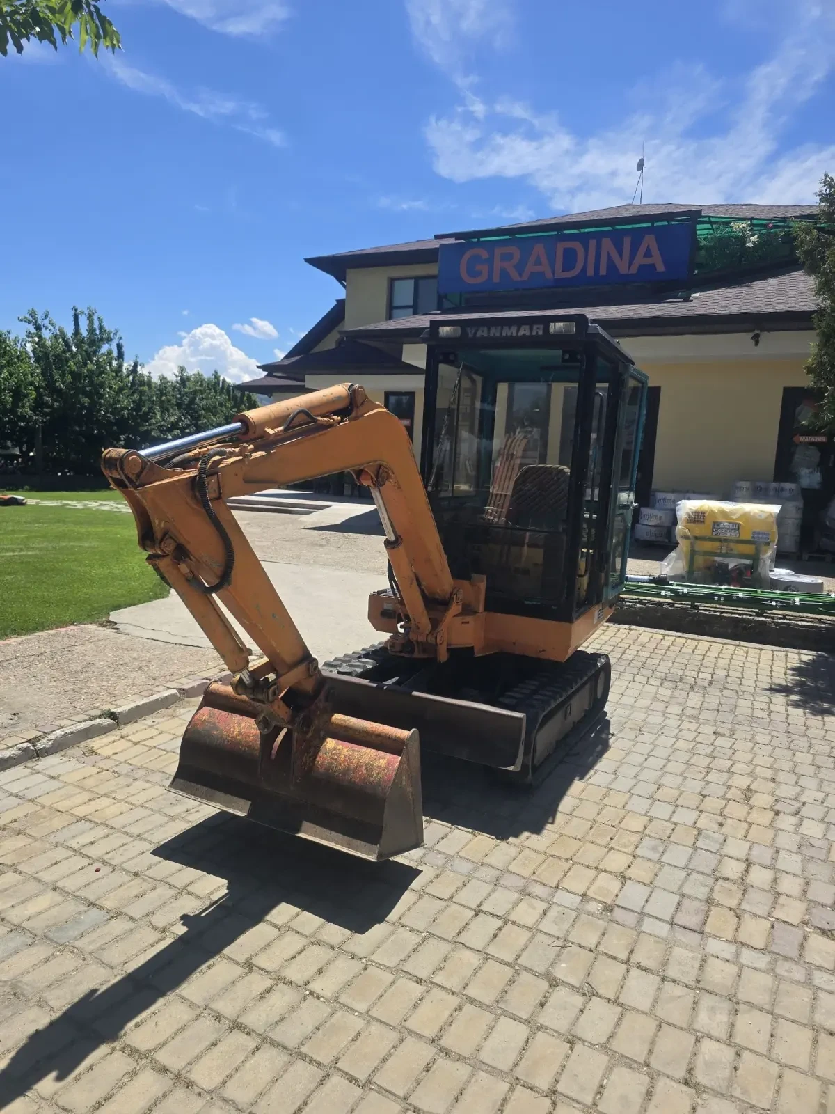 Багер Kubota Yanmar B22, снимка 2 - Индустриална техника - 54917619
