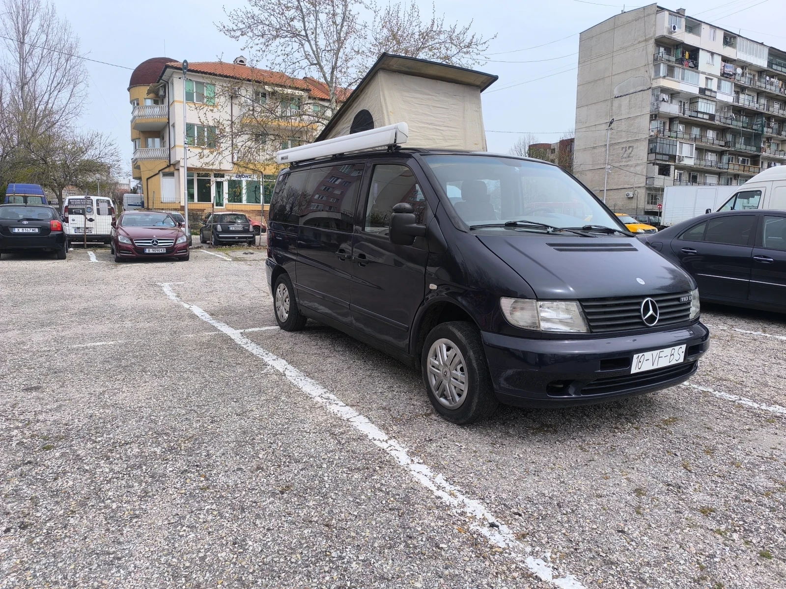 Кемпер Mercedes-Benz Vito 110 D, снимка 4 - Каравани и кемпери - 54212272