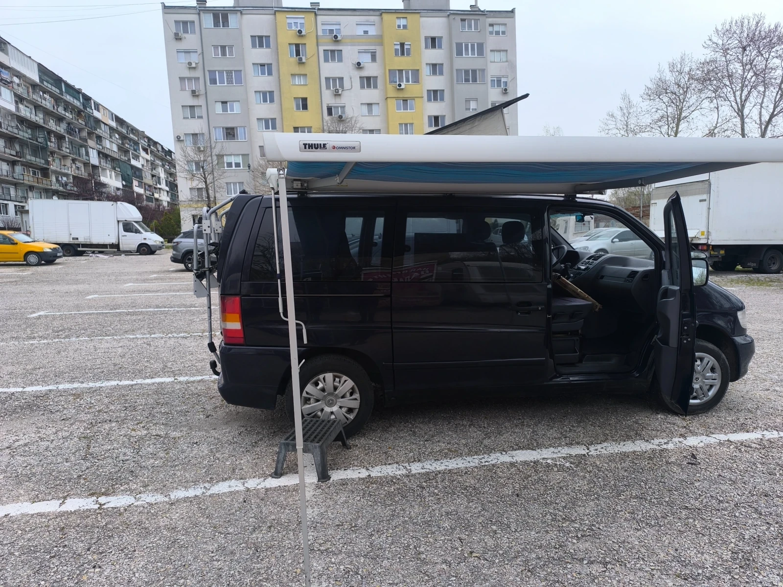 Кемпер Mercedes-Benz Vito 110 D, снимка 3 - Каравани и кемпери - 54212272