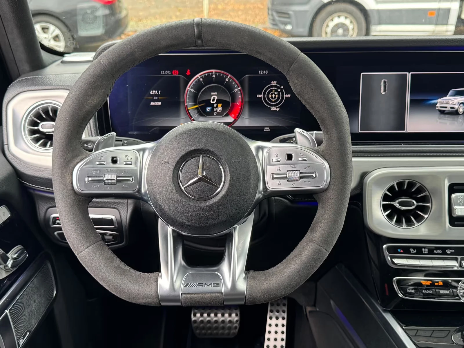 Mercedes-Benz G 63 AMG BURM/360CAM/585HP/NIGHT/LED/CARPLAY/159D | Mobile.bg   14