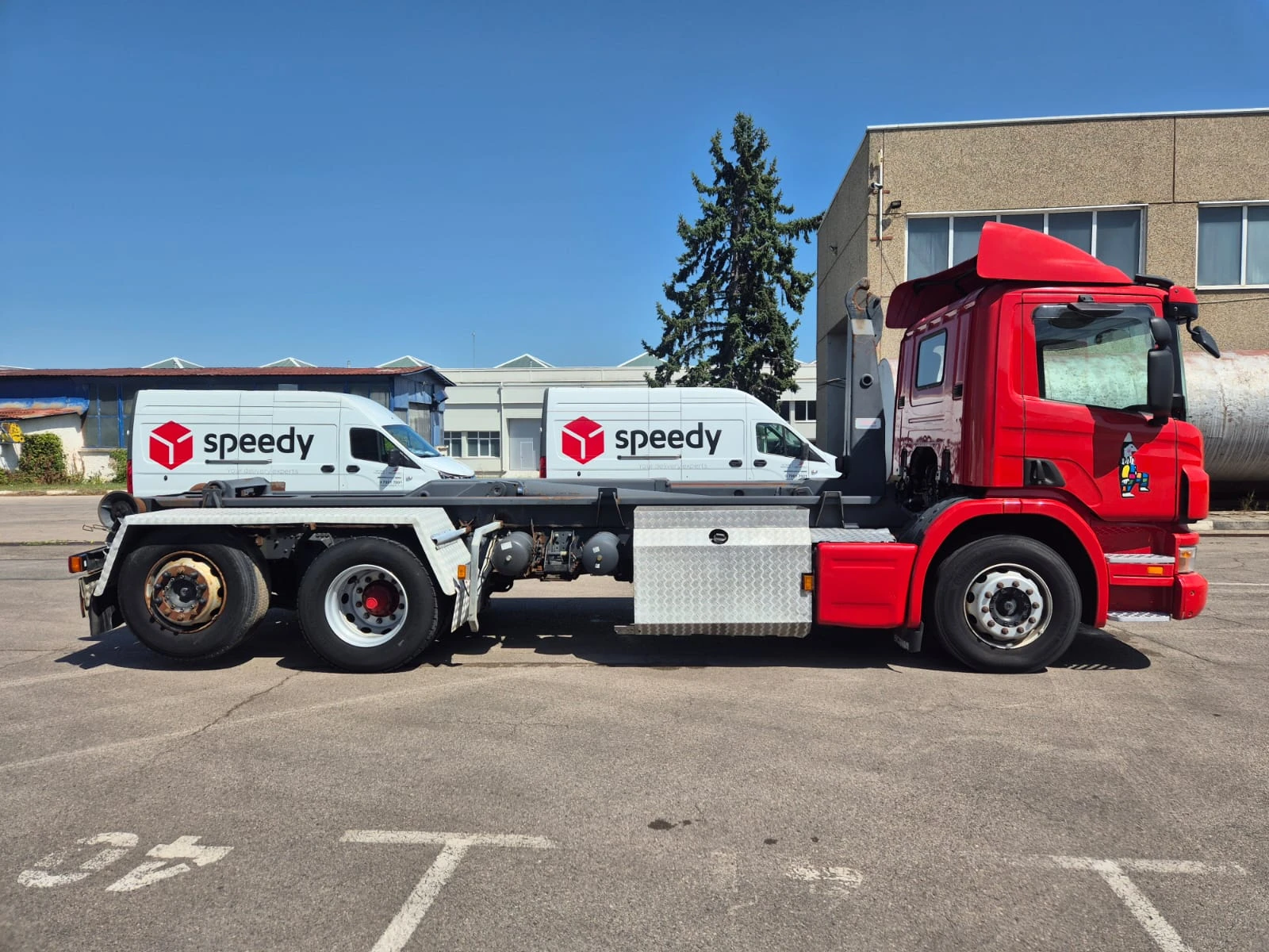 Scania P 380 6x2-Ретардер-Клима, снимка 4 - Камиони - 55426115
