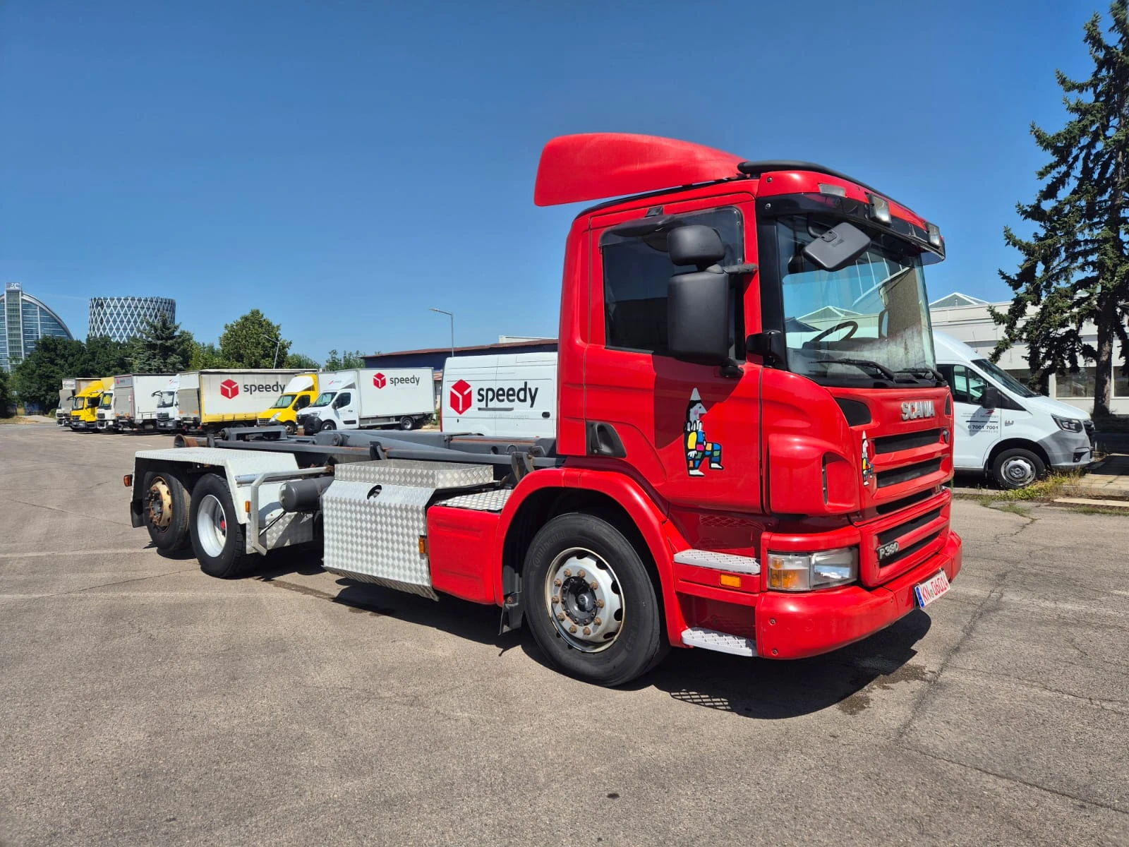 Scania P 380 6x2-Ретардер-Клима, снимка 3 - Камиони - 55426115