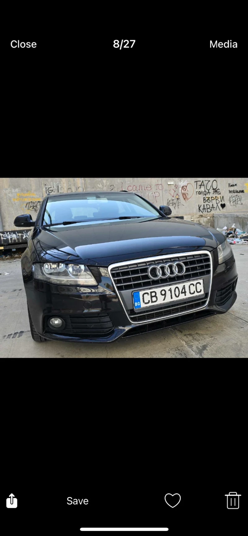 Audi A4, снимка 2 - Автомобили и джипове - 47334689