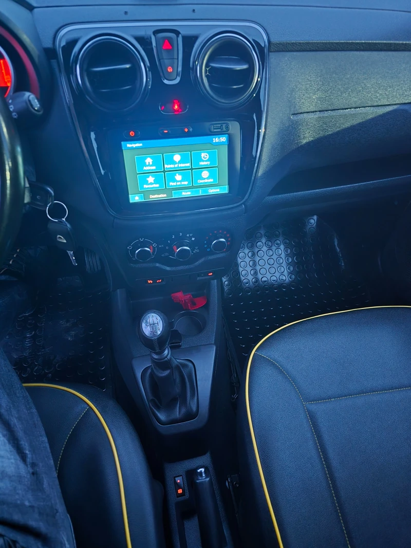 Dacia Lodgy 1.5DCI-ЕВРО 6В-7 МЕСТА-КОЖА-НАВИГАЦИЯ, снимка 14 - Автомобили и джипове - 52891716