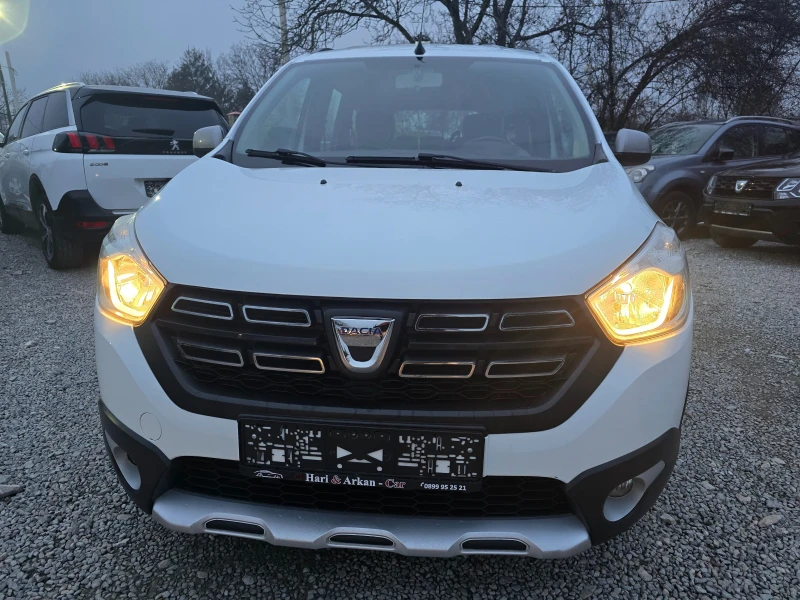 Dacia Lodgy 1.5DCI-ЕВРО 6В-7 МЕСТА-КОЖА-НАВИГАЦИЯ, снимка 2 - Автомобили и джипове - 52891716