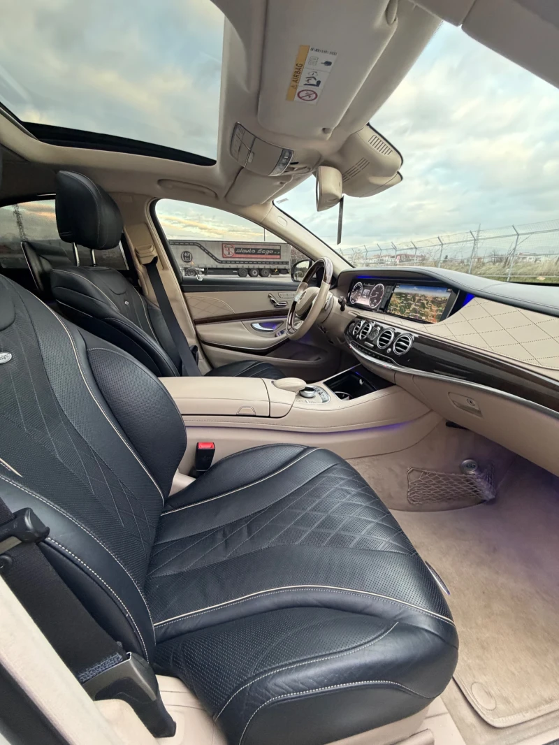 Mercedes-Benz S 350 AMG/EDITION1/DESIGNO/3xTV/2xPANO/Alcantara/FULL, снимка 16 - Автомобили и джипове - 53213760