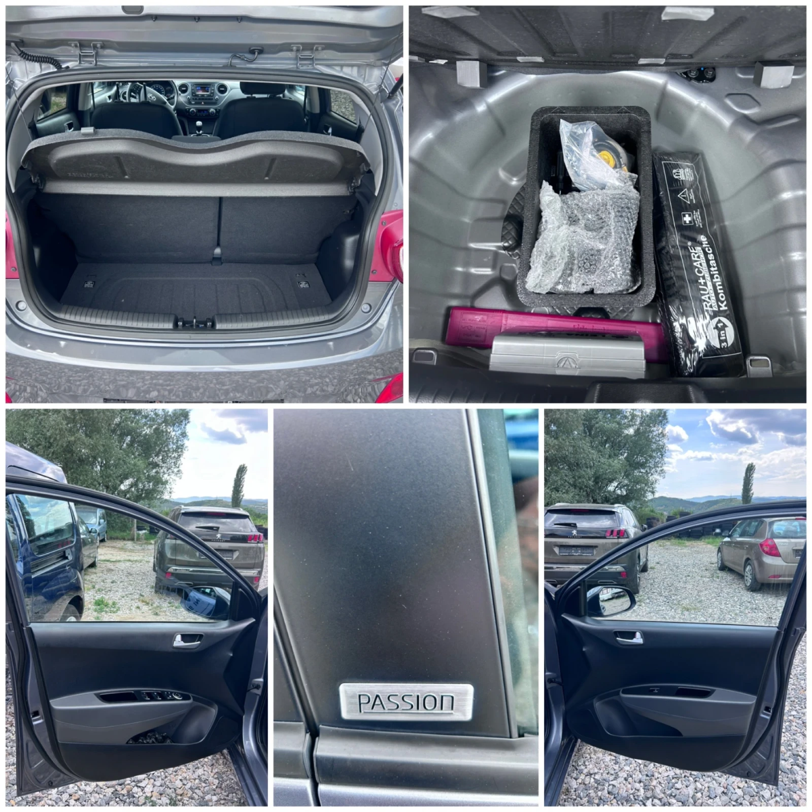 Hyundai I10 1.2  LED PASSION EURO 6 , снимка 15 - Автомобили и джипове - 54743404