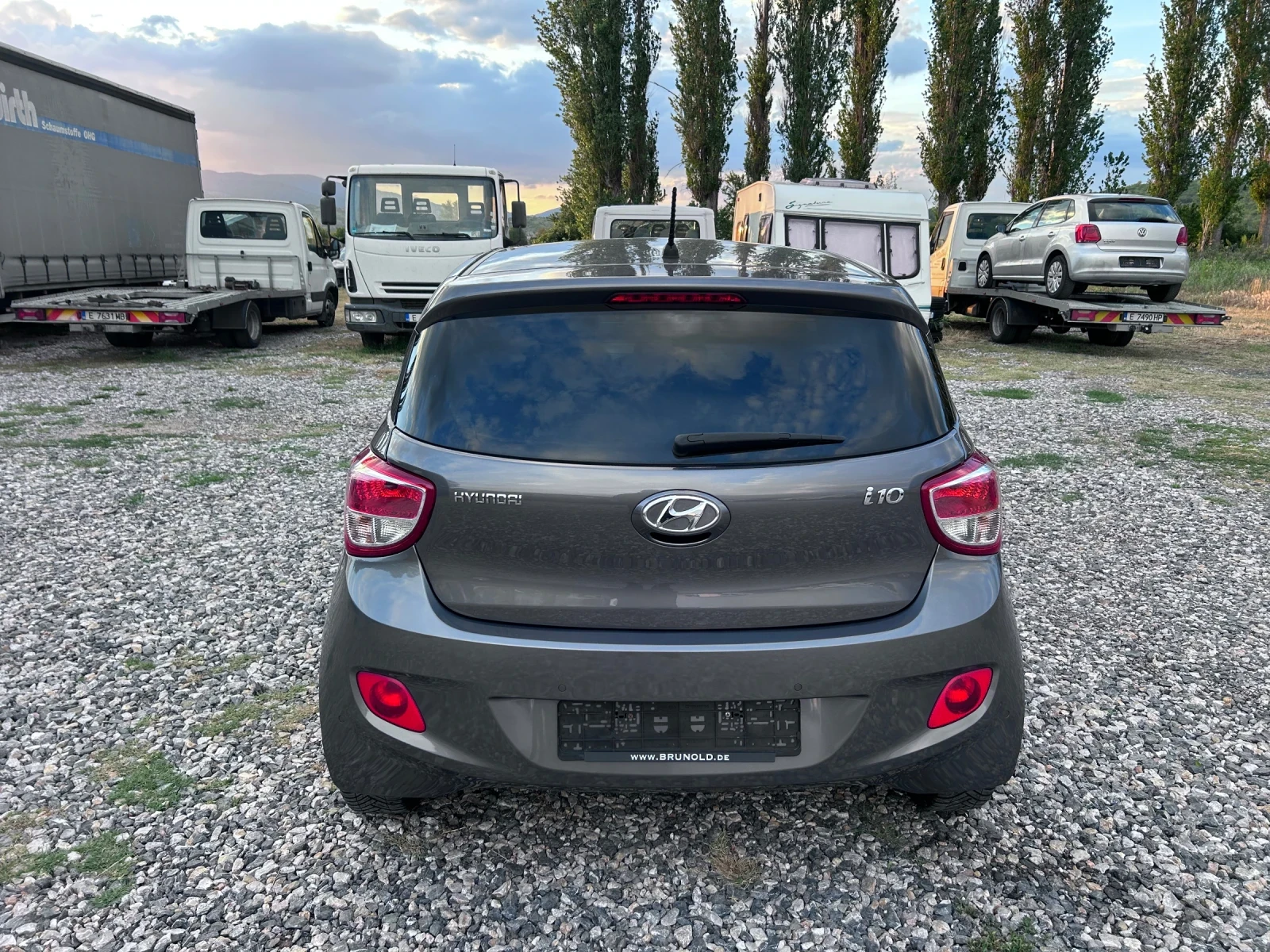 Hyundai I10 1.2  LED PASSION EURO 6 , снимка 4 - Автомобили и джипове - 54743404