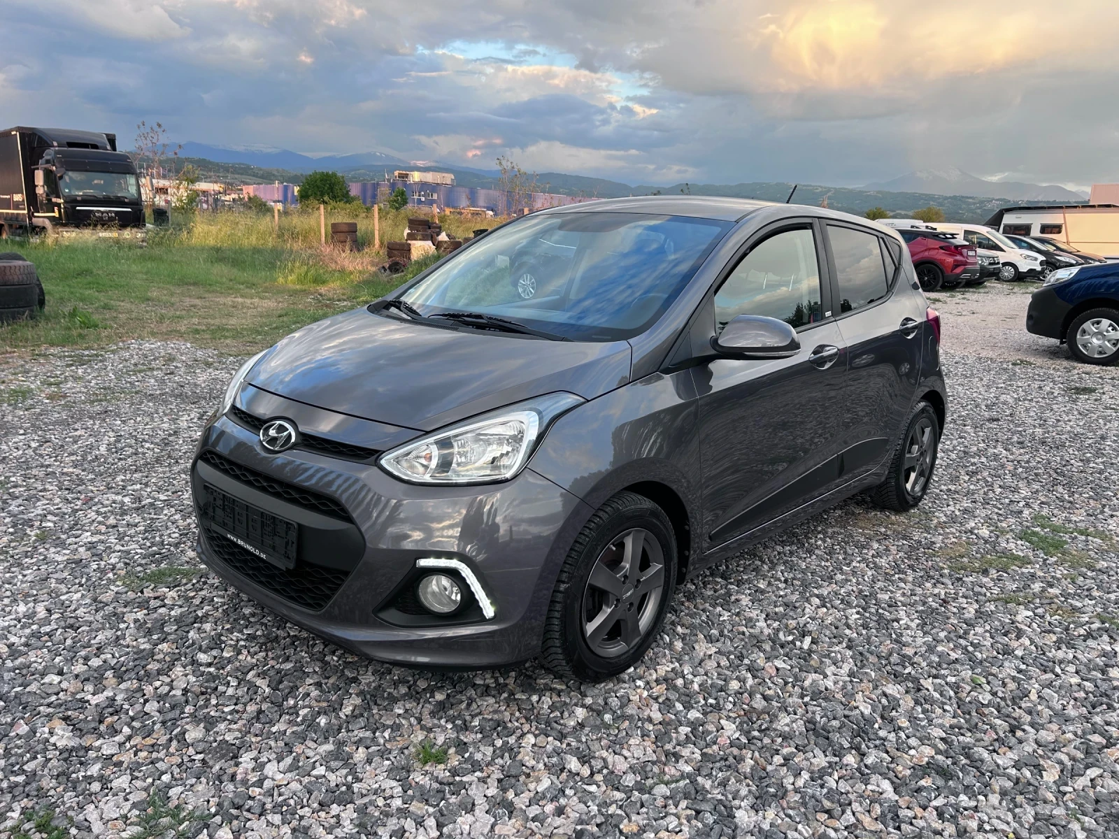 Hyundai I10 1.2  LED PASSION EURO 6 , снимка 9 - Автомобили и джипове - 54743404