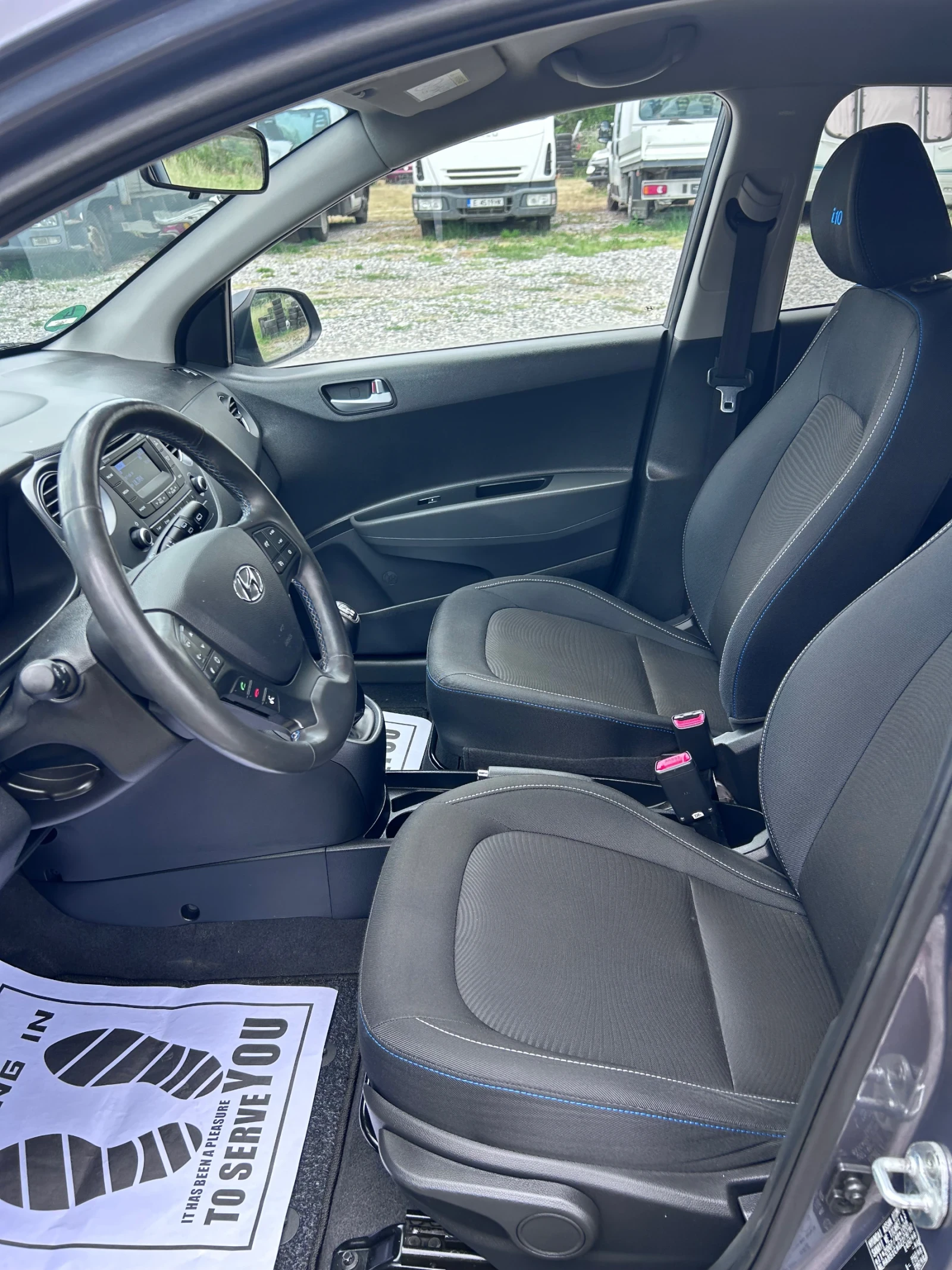 Hyundai I10 1.2  LED PASSION EURO 6 , снимка 10 - Автомобили и джипове - 54743404