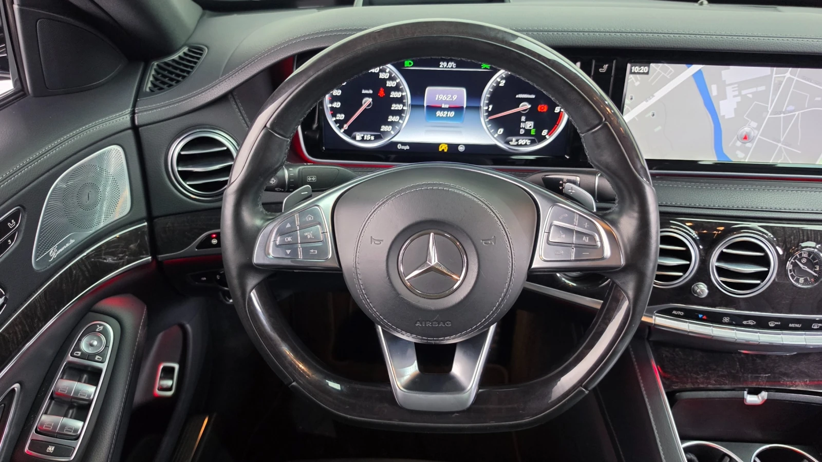 Mercedes-Benz S 350 Diesel 4Matic, снимка 11 - Автомобили и джипове - 56096286