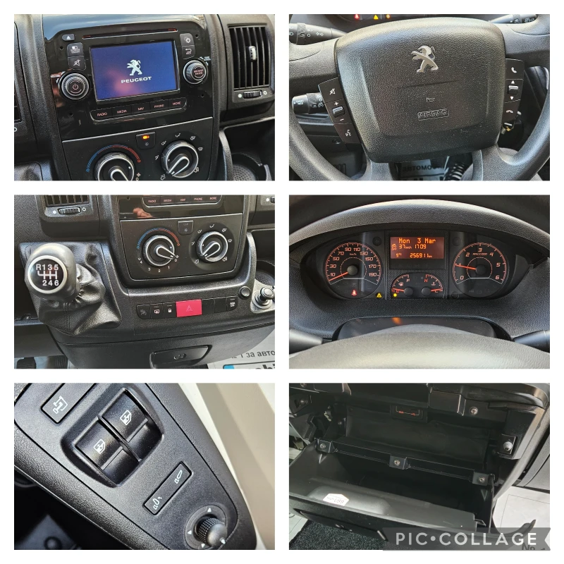 Peugeot Boxer 2.0HDi-160кс* 2018г* 2Х МАКСИ БАЗА* КЛИМА* НАВИ* , снимка 13 - Бусове и автобуси - 49389098