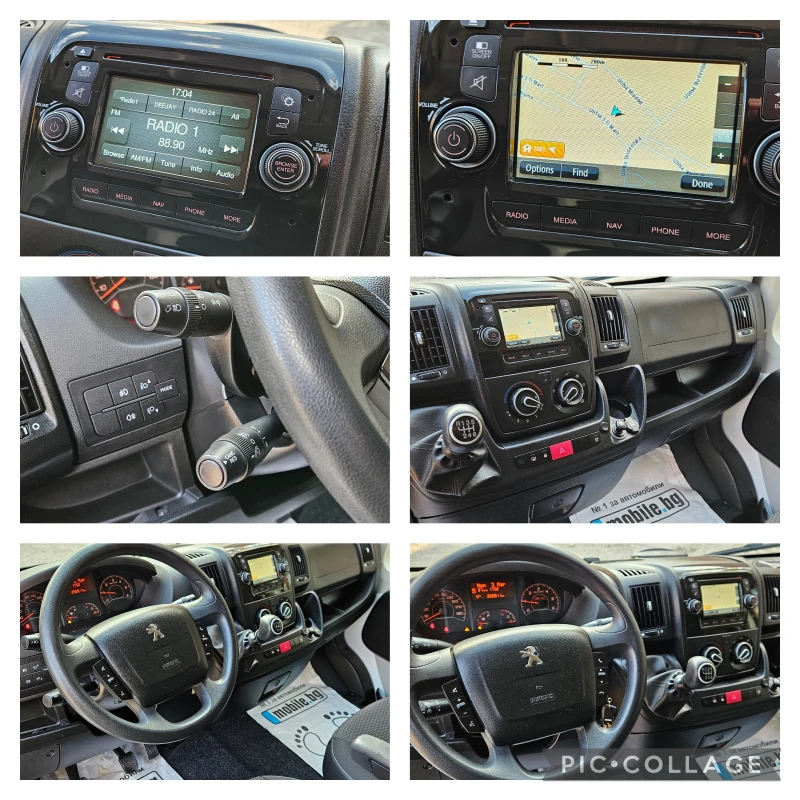 Peugeot Boxer 2.0HDi-160кс* 2018г* 2Х МАКСИ БАЗА* КЛИМА* НАВИ* , снимка 14 - Бусове и автобуси - 49389098